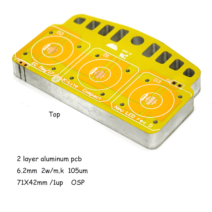 PCB alúmanaim 2 Chiseal